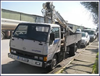 5 Ton Taşıma Kapasiteli Sepetli Kamyon